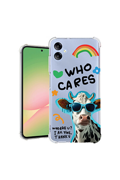 bestcase Carcasă spate antișoc pentru Samsung Galaxy A06 4G, Cool Cow - Who C...