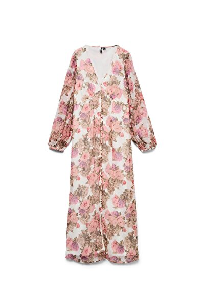 Vero Moda Kleid VMSMILLA Langes Kleid