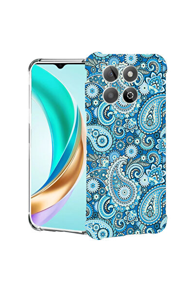 bestcase Carcasă spate antișoc pentru Honor X8C, albastră non-figurativă, 198...