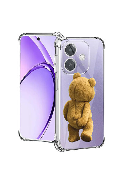bestcase Carcasă spate antișoc pentru Oppo A60 5G / A40 / A40M, Teddy Bear Hi...