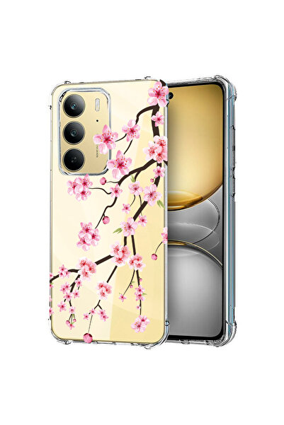 bestcase Carcasă spate antișoc pentru Realme C75, cireș japonez, 1988296 AS 1475