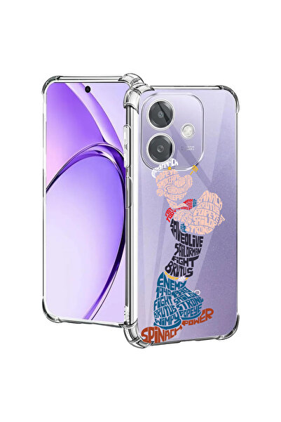 bestcase Carcasă spate antișoc pentru Oppo A60 5G / A40 / A40M, Calligraphy P...