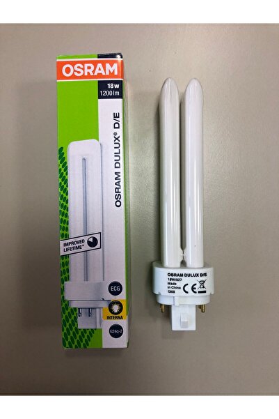 Osram 5 ADET 18W/827 D/E 4 PİNLİ 2700 KELVİN SARI ( NOT 2 PİNLİ YERİNE OLMAZ )
