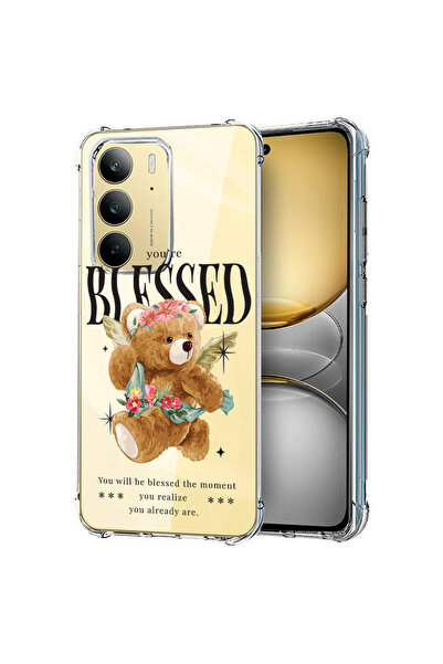 bestcase Carcasă spate antișoc pentru Realme C75, Teddy Bear Blessed, 1988296...