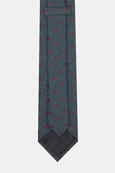 W Collection Tie with Square Pattern