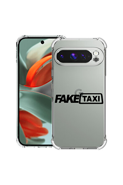 bestcase Carcasă spate antișoc pentru Google Pixel 9 Pro XL, Fake Taxi, 19460...