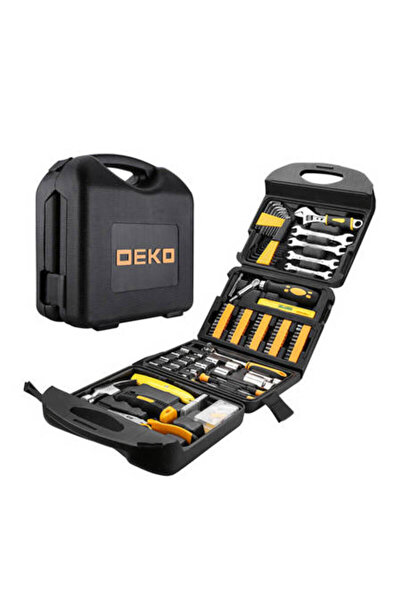 DEKO Set scule de mana 165 piese