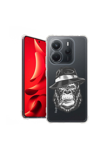 bestcase Carcasă spate antișoc pentru Xiaomi Redmi Note 14 5G, Maffia Monkey,...