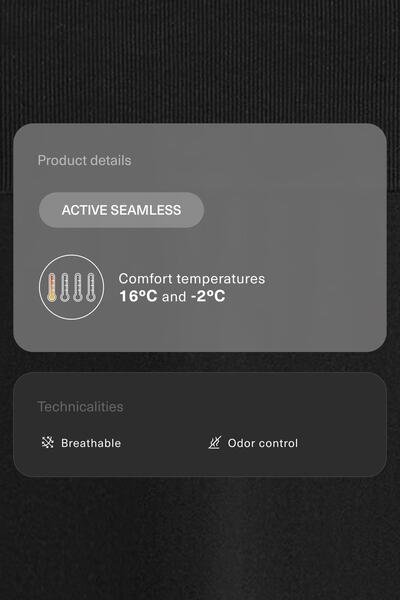 Oysho Dikişsiz, bilek hizasında temel katman tayt