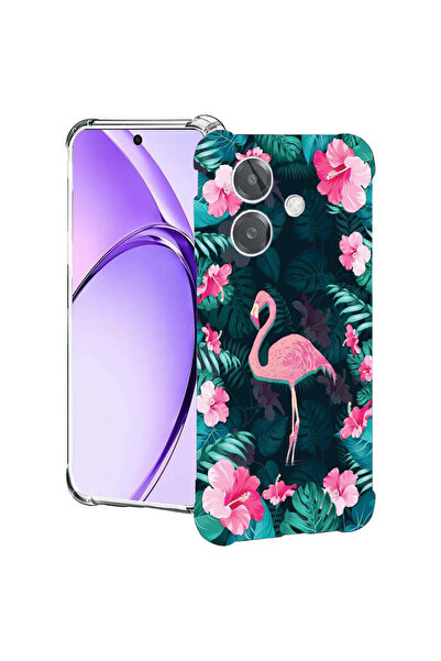 bestcase Carcasă spate antișoc pentru Oppo A60 5G / A40 / A40M, Flamingo, 200...