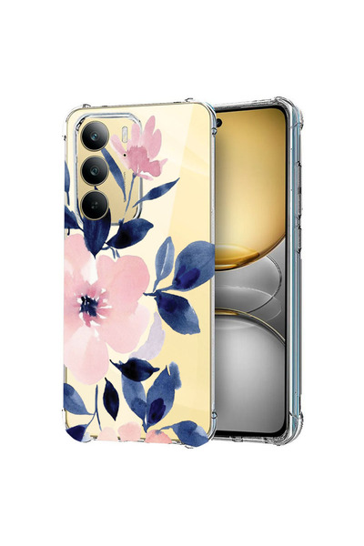 bestcase Carcasă spate antișoc pentru Realme C75, colecția Pastel Colors Flow...
