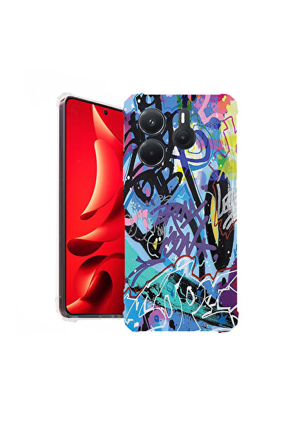 bestcase Carcasă spate antișoc pentru Xiaomi Redmi Note 14 4G, Graffiti, 1938...