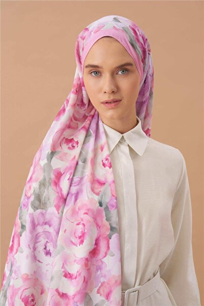 İpekhan Vera Desen İnce Pamuk Şal