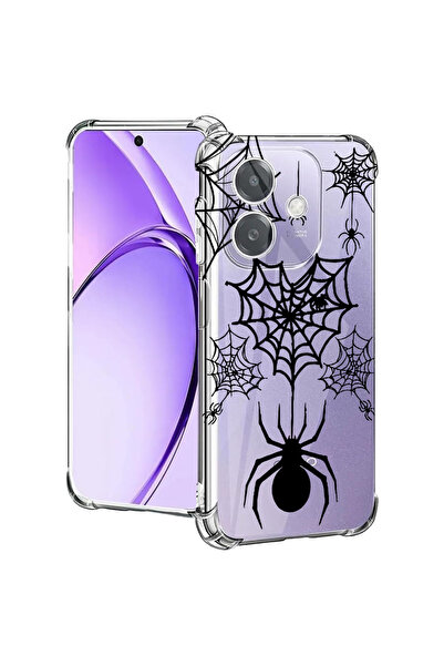bestcase Carcasă spate antișoc pentru Oppo A60 5G / A40 / A40M, Spider Web, 2004575 AS 1036