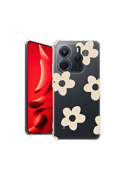 bestcase Carcasă spate antișoc pentru Xiaomi Redmi Note 14 5G, Retro Daisy, 1...