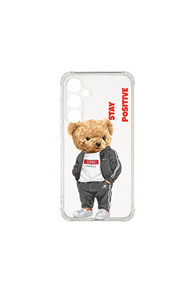 bestcase Αντικραδασμική θήκη πλάτης για Samsung Galaxy A16, Stay Positive - Α...