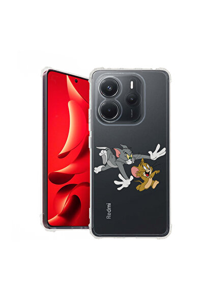 bestcase Carcasă spate antișoc pentru Xiaomi Redmi Note 14 4G, Tom și Jerry, ...