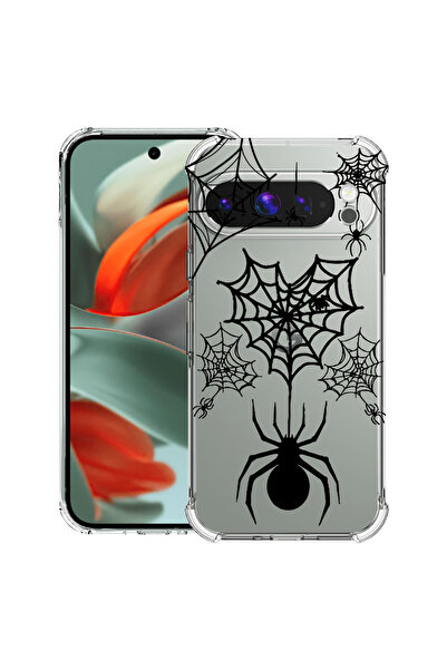 bestcase Carcasă spate antișoc pentru Google Pixel 9 Pro XL, Spider Web, 1946015 AS 1036
