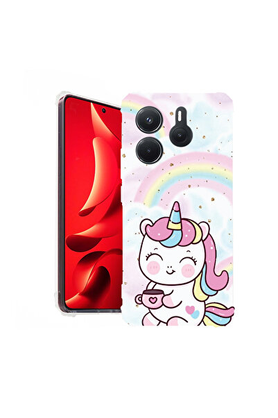 bestcase Carcasă spate antișoc pentru Xiaomi Redmi Note 14 4G, Little Unicorn...
