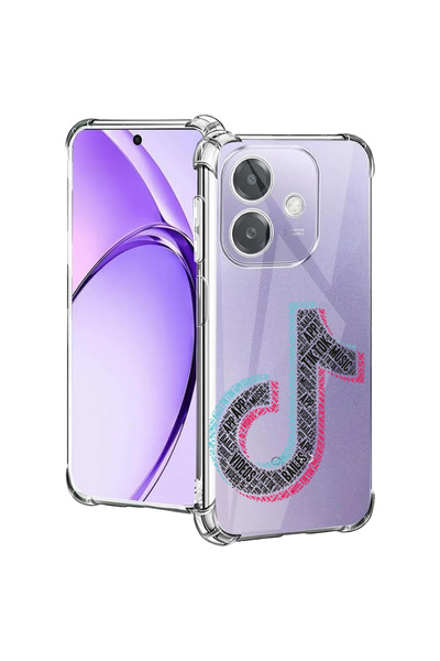 bestcase Carcasă spate antișoc pentru Oppo A60 5G / A40 / A40M, Calligraphy T...