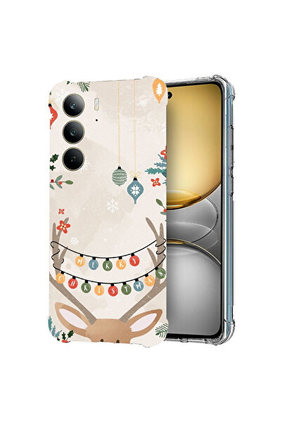 bestcase Удароустойчив гръб за Realme 14x 5G, Коледен елен, 1988297 AS 1369