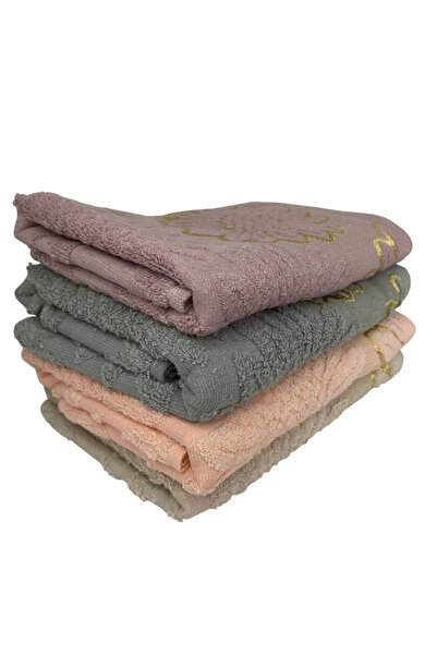 ToWell Home Set of 4 towels in various colors