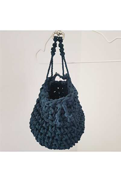 Blanosic Cosulet de agatat pentru jucarii animale de companie, Blanosic, Lucrat manual, Albastru paun, 20 cm