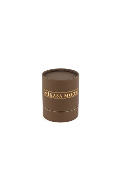 Mikasa Moor Gümüş Camlı Kutulu Mum Espresso Martini 8x9cm