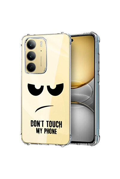 bestcase Carcasă spate antișoc pentru Realme C75, Nu atinge telefonul meu, 19...