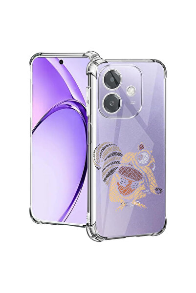 bestcase Carcasă spate antișoc pentru Oppo A60 5G / A40 / A40M, Calligraphy S...