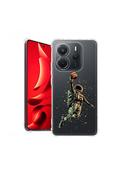 bestcase Carcasă spate antișoc pentru Xiaomi Redmi Note 14 4G, Astronaut Bask...