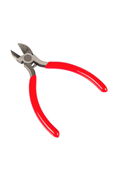 XTREME Clește mini cu tăiere laterală, cu arc, 00548, 125 mm, roșu