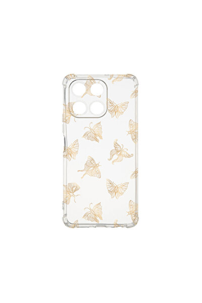 bestcase Carcasă spate antișoc pentru Honor 200 Smart, fluture auriu, 1925010...