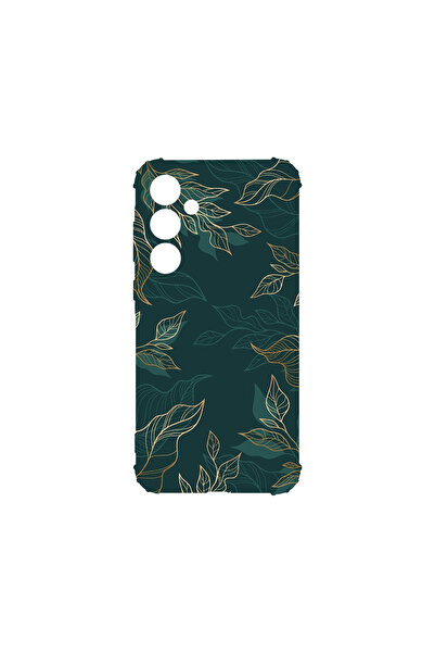 bestcase Αντικραδασμική θήκη πλάτης για Samsung Galaxy A16, πράσινα φτερά, 19...