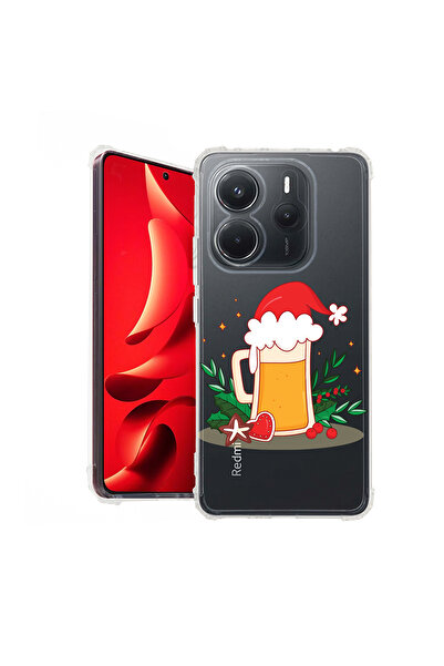 bestcase Carcasă spate antișoc pentru Xiaomi Redmi Note 14 4G, Bere de Crăciu...