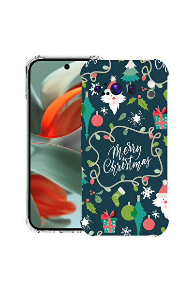 bestcase Carcasă spate antișoc pentru Google Pixel 9 Pro XL, Crăciun Fericit,...