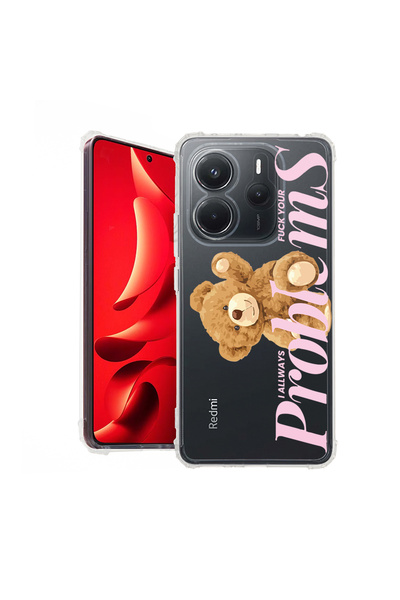 bestcase Carcasă spate antișoc pentru Xiaomi Redmi Note 14 4G, Teddy Bear - P...