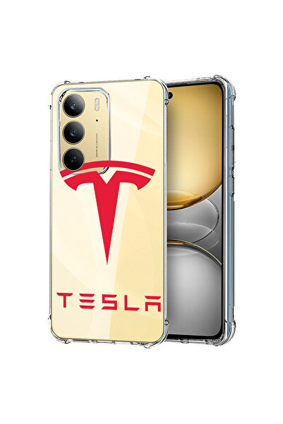 bestcase Carcasă spate antișoc pentru Realme 14x 5G, roșie Tesla, 1988297 AS ...