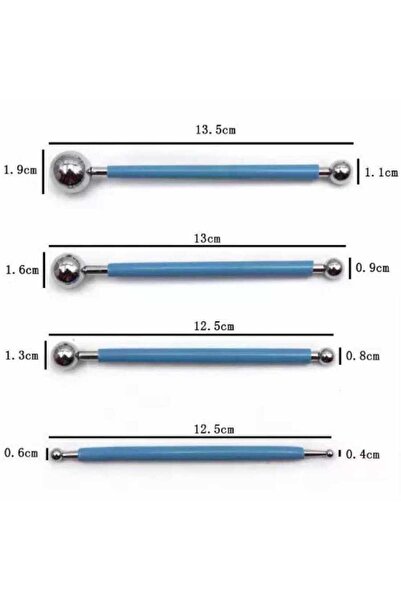 Ege Pastacılık طقم مارزيبان كروي معدني (MRP-04)
