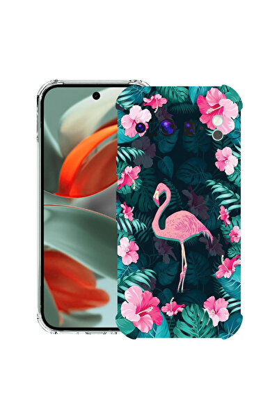 bestcase Carcasă spate antișoc pentru Google Pixel 9 Pro XL, Flamingo, 194601...