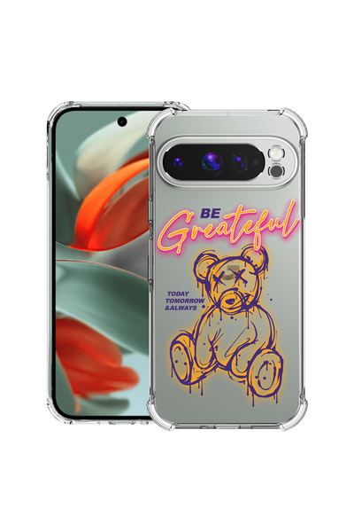 bestcase Carcasă spate antișoc pentru Google Pixel 9 Pro XL, Ursuleț de pluș ...