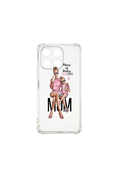 bestcase Αντικραδασμική πίσω θήκη για Honor 200 Smart, Κορίτσι Μαμά Μαμά του ...