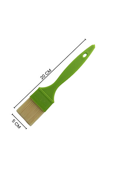 PASTRY PLANET Green Handle Egg Brush 20X5 cm