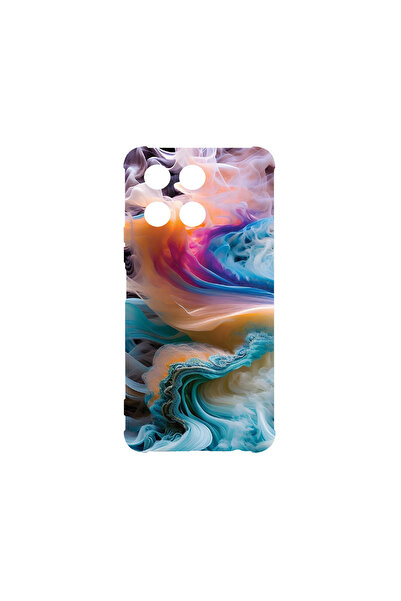 bestcase Carcasă spate antișoc pentru Honor 200 Smart, culori lichide, 192501...