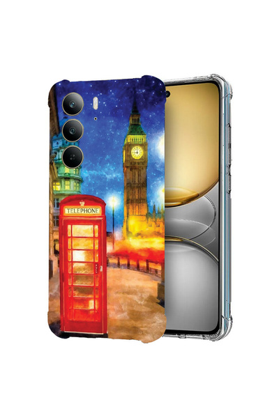 bestcase Αντικραδασμική πίσω θήκη για Realme C75, Λονδίνο, 1988296 AS 1376