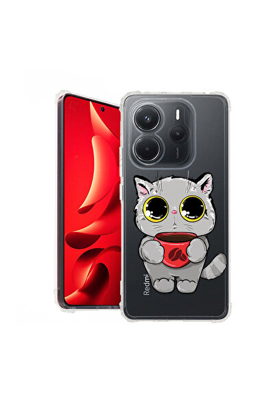 bestcase Carcasă spate antișoc pentru Xiaomi Redmi Note 14 4G, Sweet Cat, 193...