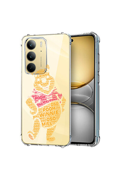 bestcase Αντικραδασμική πίσω θήκη για Realme C75, Calligraphy Pooh, 1988296 A...