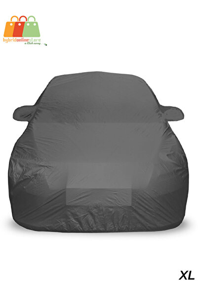Generic غطاء سيارة XL للحماية من جميع الأحوال الجوية، مقاوم للماء والغبار والأشعة فوق البنفسجية والخدش