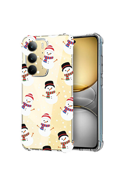 bestcase Carcasă spate antișoc pentru Realme 14x 5G, Om de zăpadă, 1988297 AS...