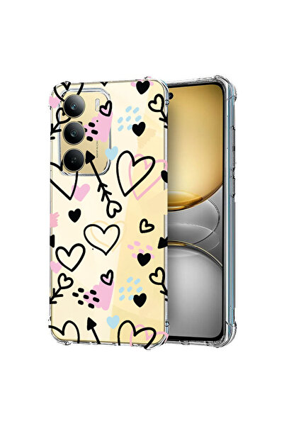 bestcase Αντικραδασμική πίσω θήκη για Realme 14x 5G, Σύμβολα αγάπης, 1988297 ...